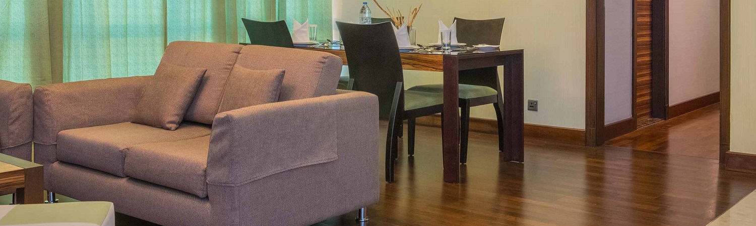Premiere Apartment mit 1 Schlafzimmer und Blick auf den Burj Khalifa | cpha