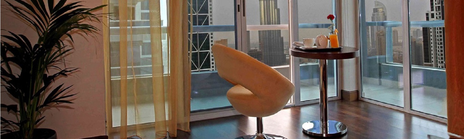 Апартаменты Премьера с 1 спальней - видом на улицу шейха Заида | cpha